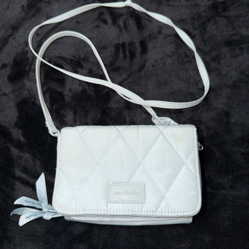 Vera Bradley Wallet/Crossbody Light Blue
